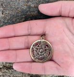 Anhänger 162 Pentagramm - Bronze