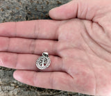 Lebensbaum 247 mit Schlangenkette - Silber