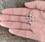 Anhänger 46 Pentagramm - Silber