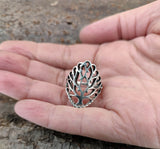 Ring Lebensbaum, Gr. 52-70 (lb1) - Silber