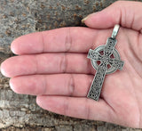 Anhänger 11 Keltenkreuz - Zinn