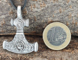 Anhänger 16 Thorshammer - Zinn