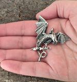 Drache 161 mit Panzerkette - Edelstahl