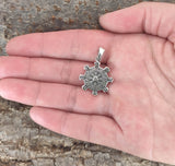 Wotansknoten 284 mit Schlangenkette - Silber