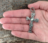 Anhänger 38 Keltenkreuz - Edelstahl