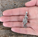 Anhänger 435 Seepferd - Silber