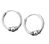 Unisex Ohrringe aus 925 Silber im Bali-Style von Bali Creole
