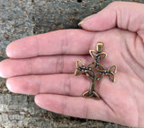 Anhänger 83 Keltenkreuz - Bronze