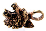 Anhänger 42 Wolf - Bronze