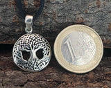 Lebensbaum 91 mit Schlangenkette - Silber