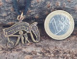 Anhänger 06 A Auge des Horus - Bronze