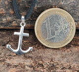 Anker 267 mit Schlangenkette - Silber
