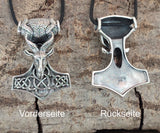 Kombi 346 Thorshammer mit Königskette - Silber