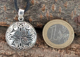 Triskele 25 mit Korbkette - Silber
