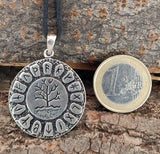 Anhänger 168 Lebensbaum - Silber