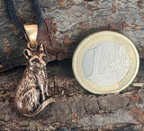 Anhänger 169 Katze - Bronze