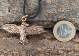 Anhänger 44 Rabe - Bronze