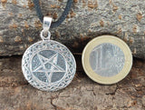 Anhänger 135 Pentagramm - Silber