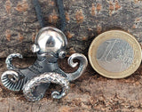 Anhänger 117 Oktopus - Edelstahl