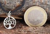 Lebensbaum 86 A mit Schlangenkette - Silber