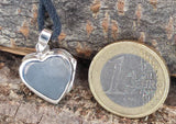 Anhänger 186 Herz Medaillon - Silber