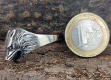 Ring Wolfskopf, Gr. 54-74 - Silber