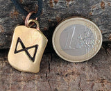 Anhänger 108 Dagaz - Bronze