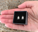 Ohrstecker 54 Schildkröte - Silber