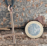 Anhänger 23 Kreuz - Bronze