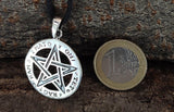 Anhänger 227 Pentagramm - Silber
