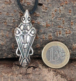 Anhänger 159 Rabe - Silber