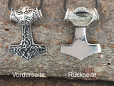 Anhänger 54 Thorshammer - Edelstahl