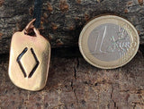 Anhänger 107 Ingwaz - Bronze