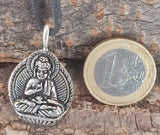 Buddha 188 mit Korbkette - Silber