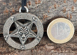 Anhänger 34 Pentagramm - Zinn