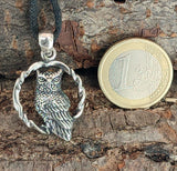 Anhänger 272 Eule - Silber