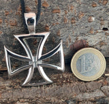 Anhänger 99: Eisernes Kreuz - Edelstahl