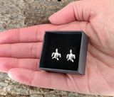 Ohrstecker 50 Schildkröte - Silber