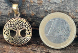 Anhänger 48 Lebensbaum - Bronze