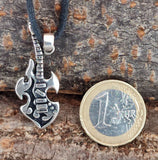 Anhänger 38 Gitarre - Silber
