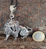 Anhänger 345 Löwe - Silber