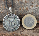 Anhänger 429 Wolfspfote - Silber
