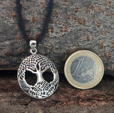 Lebensbaum 92 mit Korbkette - Silber