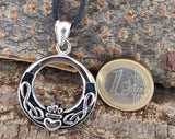 Claddagh 150 mit Panzerkette - Edelstahl