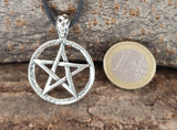 Anhänger 50 Pentagramm - Silber