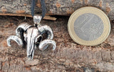 Widder 290 mit Schlangenkette - Silber