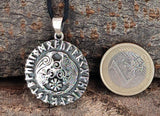 Anhänger 381 Raben - Silber