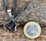 Gitarre 155 mit Panzerkette - Edelstahl
