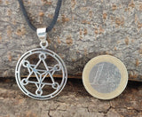 Anhänger 427 Metatrons Würfel - Silber