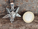 Pentagramm 158 mit Panzerkette - Edelstahl